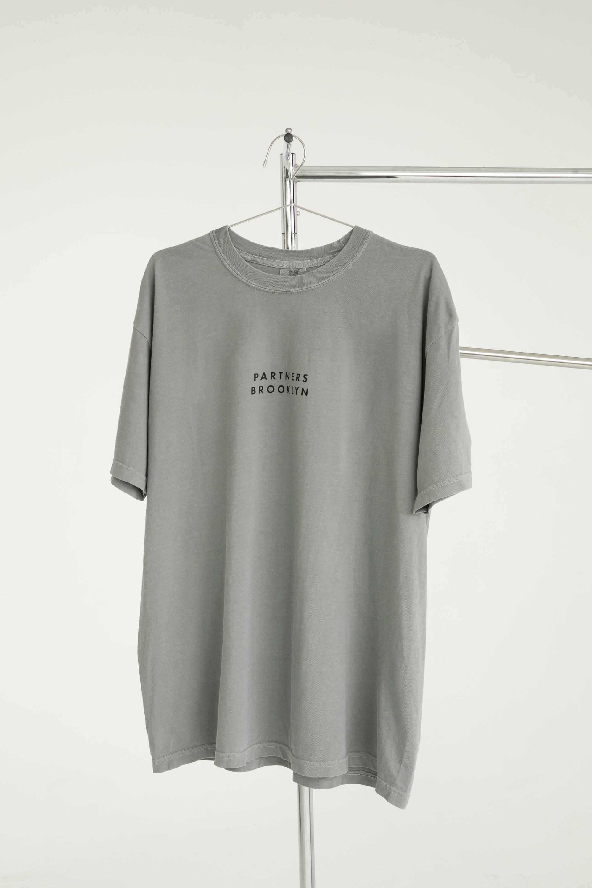 Partners Gray Brooklyn Logo T-Shirt