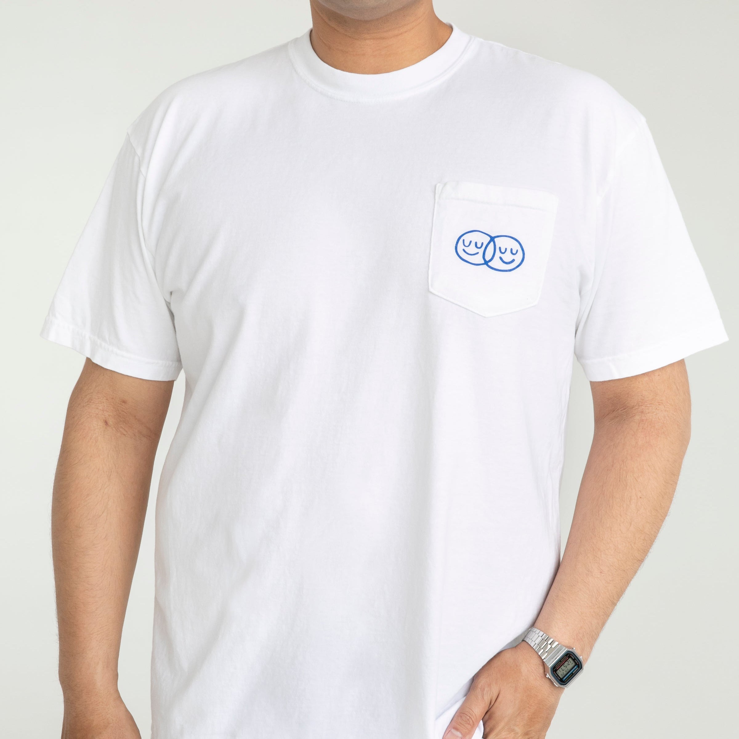Partners White Pocket T-Shirt