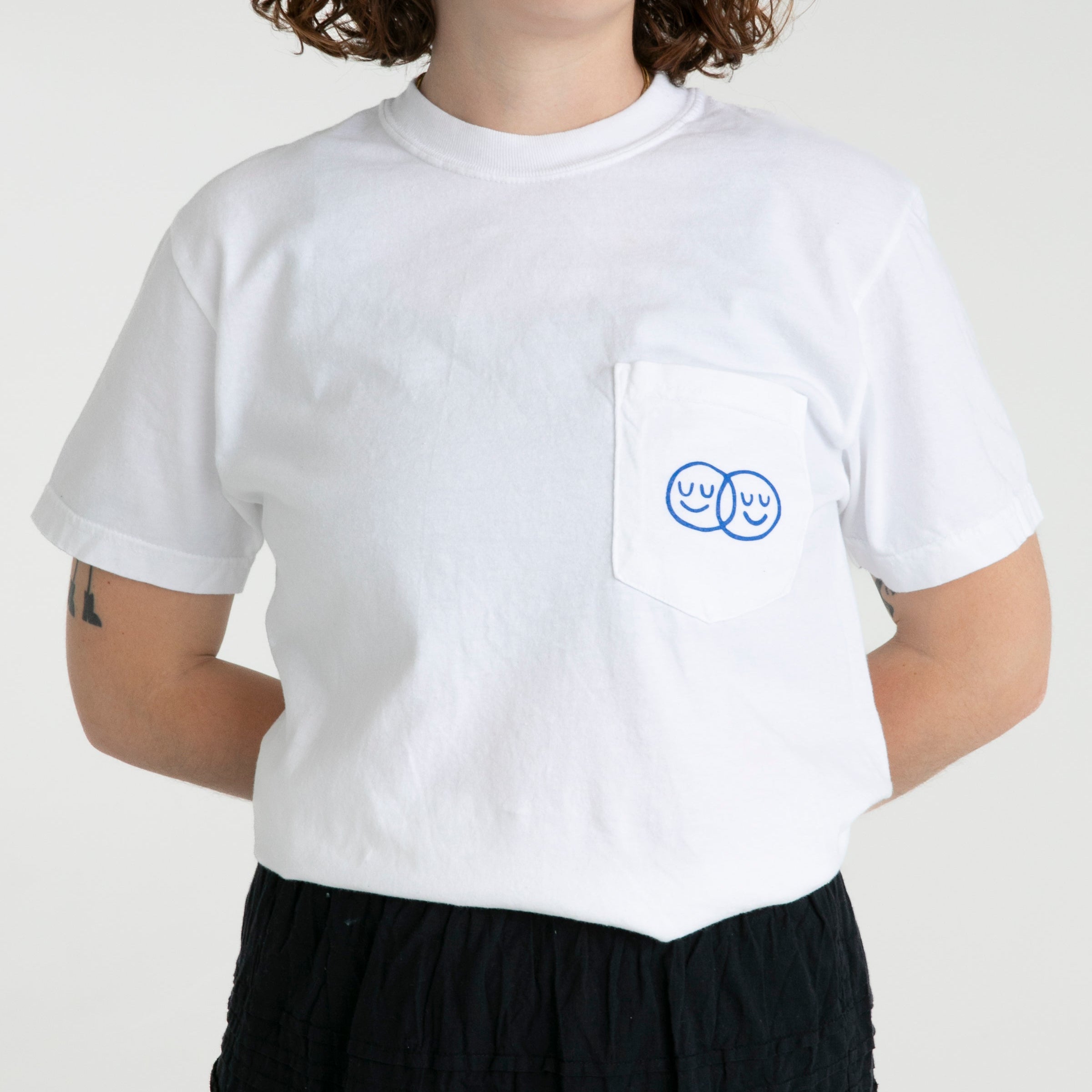 Partners White Pocket T-Shirt