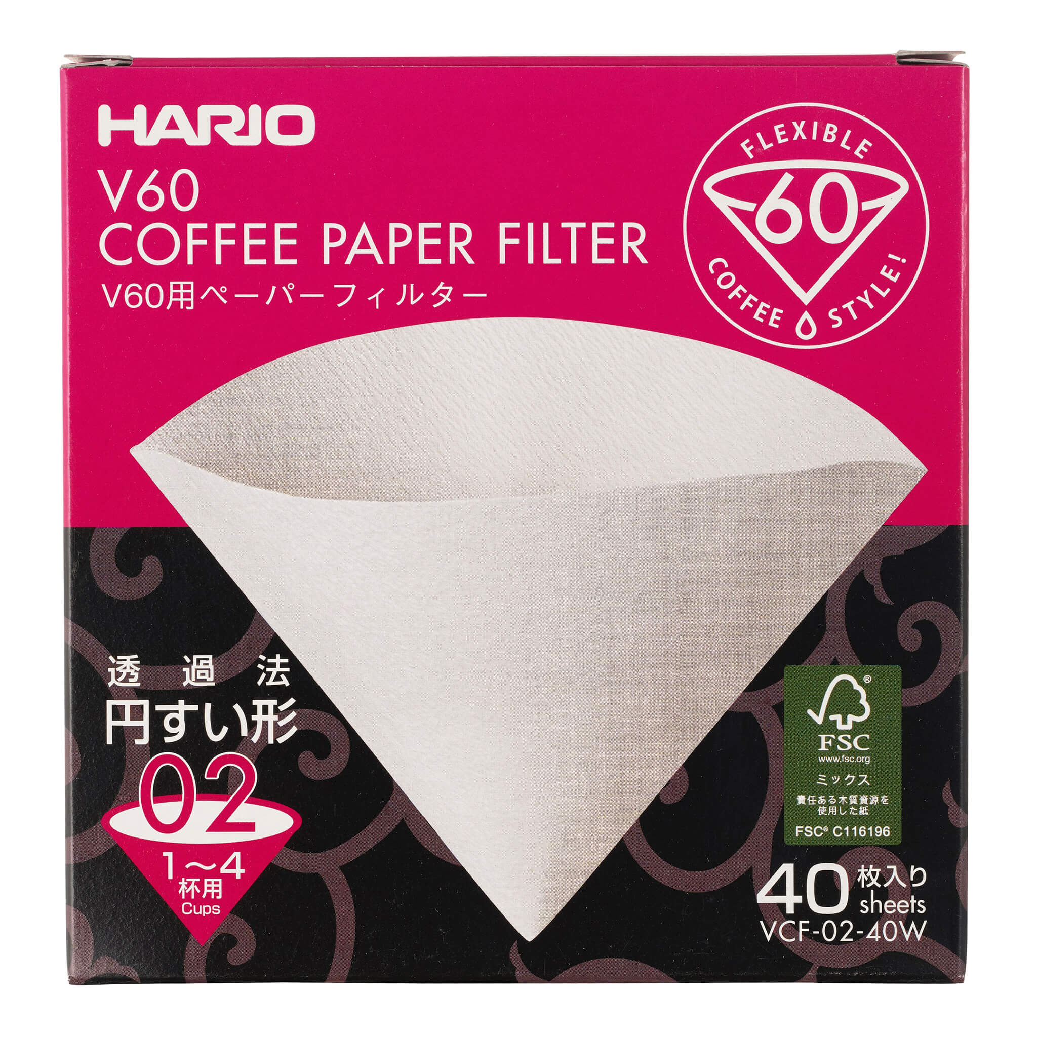 Hario V60 Filters - 40 Count